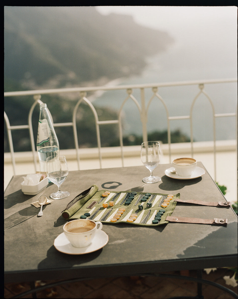 Tulum Travel Backgammon Board